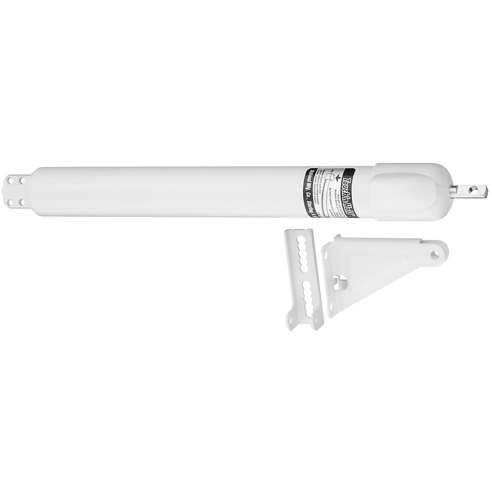 National Hardware® N279-794 Touch N' Hold™ Door Closer, White, V1345