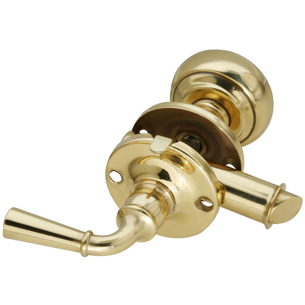 National Hardware® N100-047 Storm Door Latch, Bright Brass, #V1953