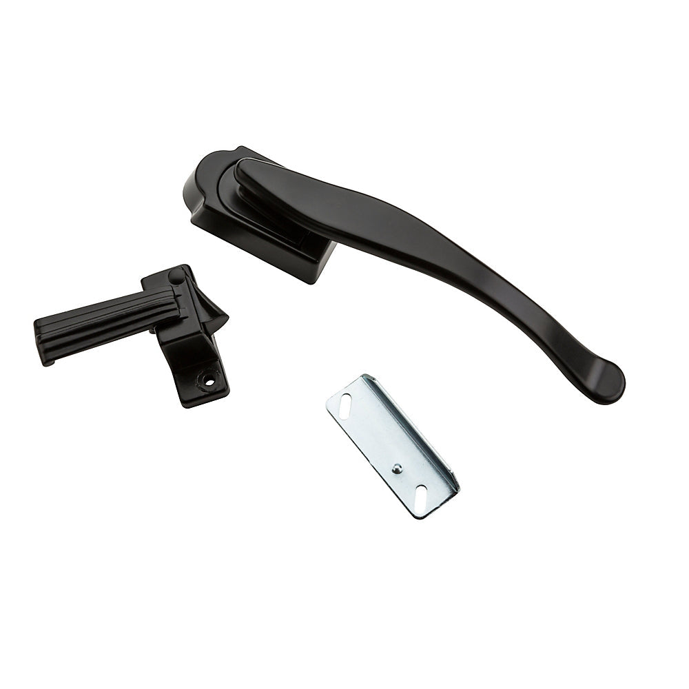 National Hardware® N100-034 Lift Lever Door Latch, Black