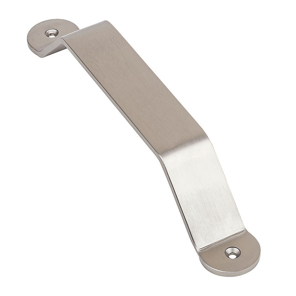 National Hardware® N187-012 Satin Nickel Bar Pull with Fasteners, Steel, 10"