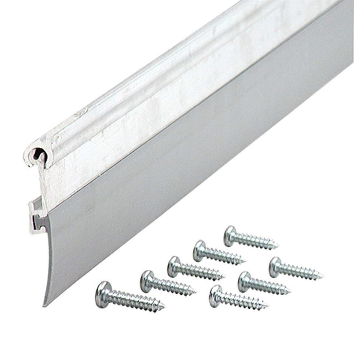 M-D Building 07237 Flex-O-Matic Automatic Door Sweep, 36", Aluminum / Vinyl