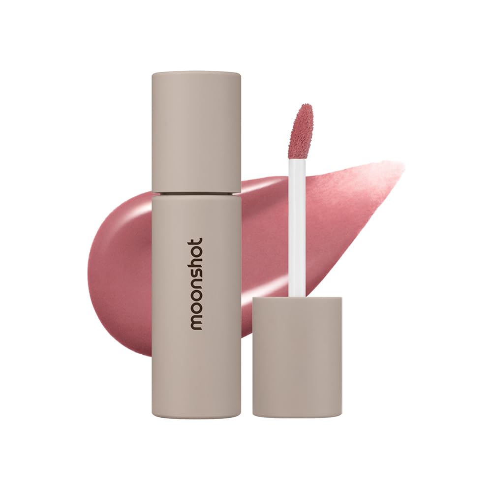 Moonshot KOREA Conscious Fit Mellow Lip Tint&Foundation Lip Stain Gift Set k-beauty Mother's Day Gifts for Mom (02 Wormhole Mystery, 1)