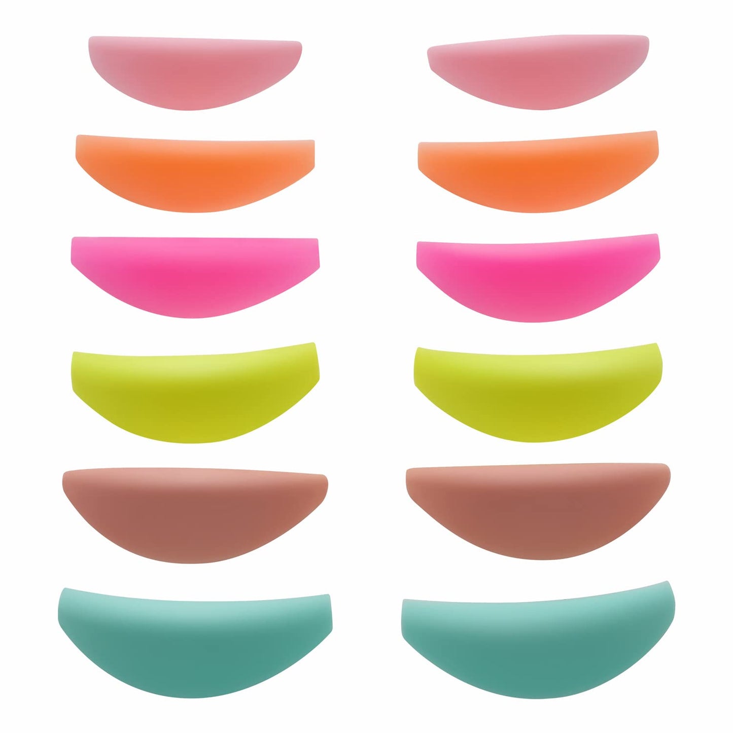 Lami Lash Lift Pad LM Curl Soft 6 Size Lifting Shield Eyelash Perming Rod Glue Free On Eyelid Neon Lamination Roller Easier Perm Rods Include Ribbon Cover Silicone Eye Patch Y Brush Lash Lift Tool