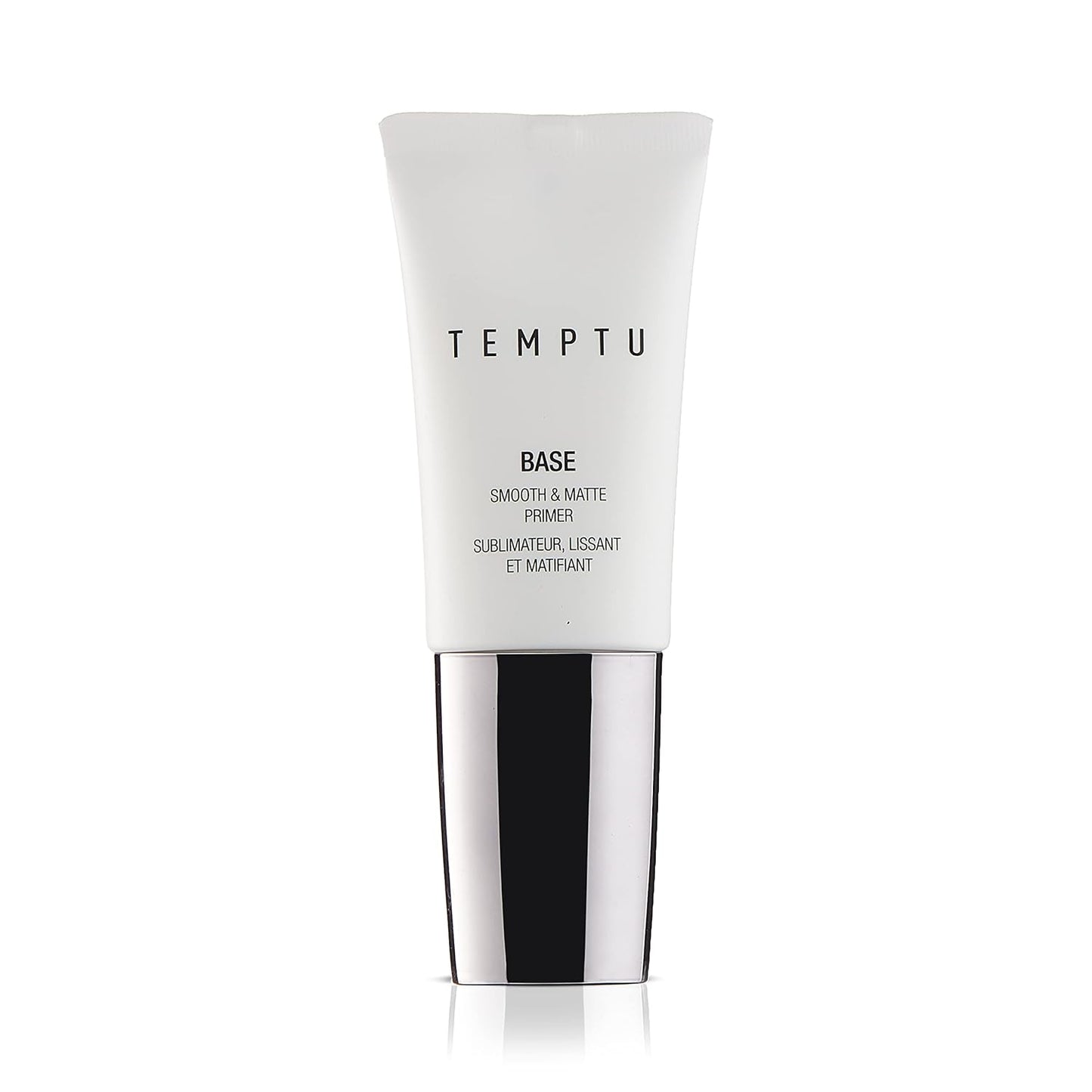 TEMPTU Base Smooth & Matte Primer, Create A Poreless Finish, Diffuse Imperfections & Help Makeup Last Shine-Free Without Any Greasy Residue, Brush Attached For Easy Application