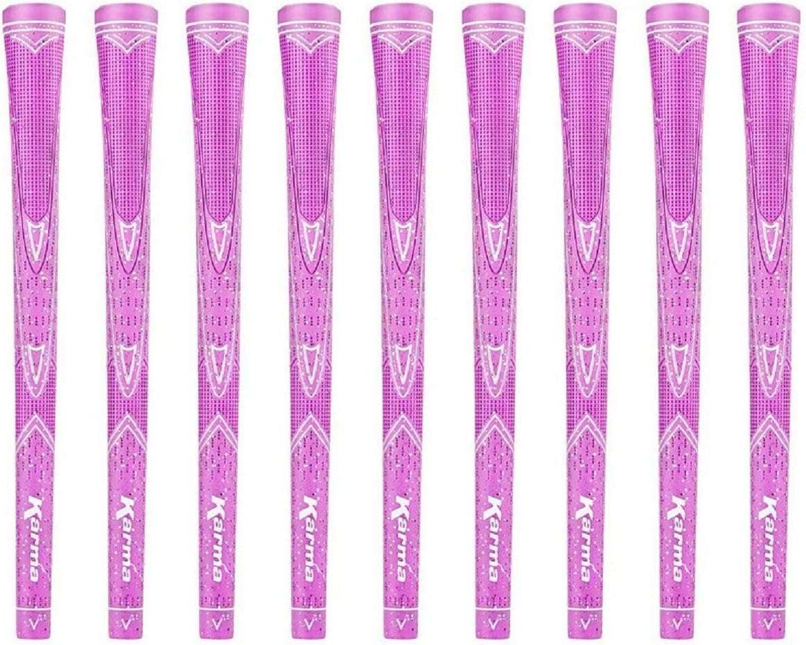 Karma Sparkle Golf Grips & Grip Kits for Women, Light Blue, Purple, and Pink Golf Club Grips That Glitter