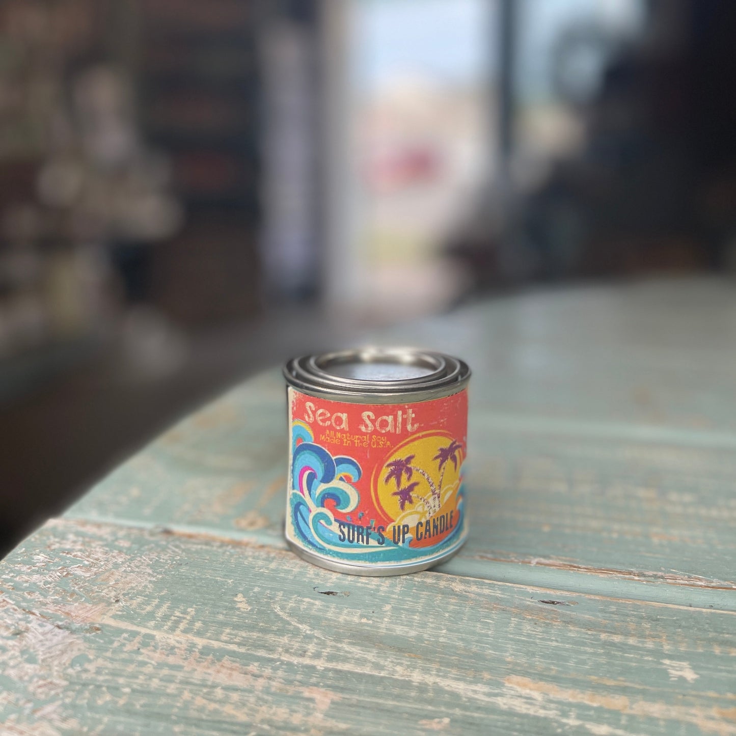 Sea Salt Paint Can Candle - Vintage Collection