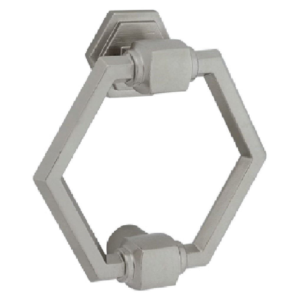 National Hardware N336-707 Powell Door Knocker, Satin Nickel