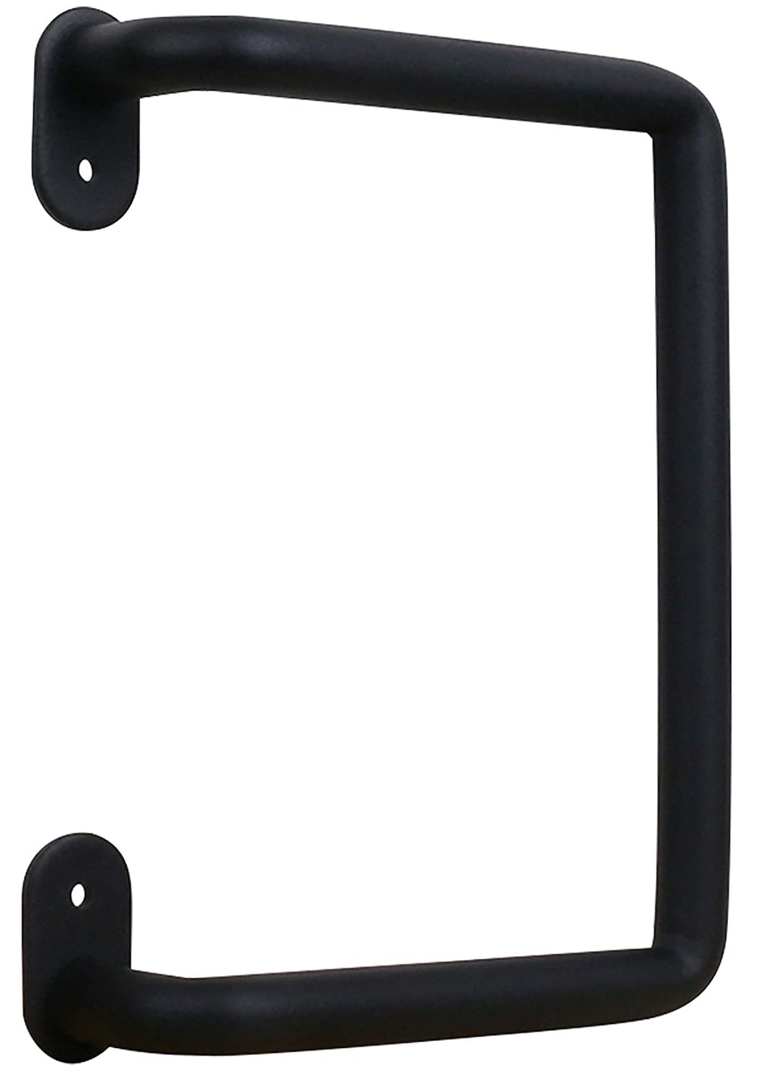 National Hardware N700-103 Troy Round Bar Pull, Matte Black