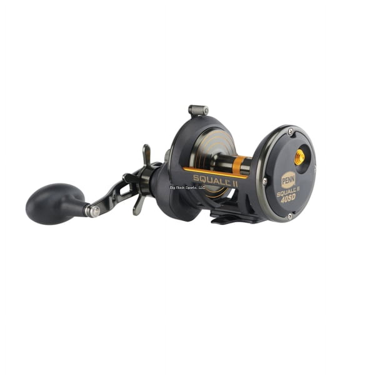 PENN Squall II Star Drag Conventional Reel, Size 40, Right-Hand