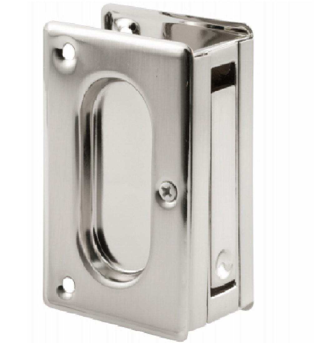 Prime Line N 7363 Pocket Door Pull, Satin Nickel