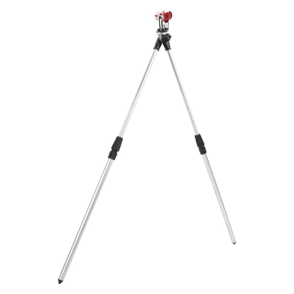 Crtynell Ground Fishing Rod Holder Aluminum Alloy Simple Stable Windproof Ground Fishing Pole Bracket for Fishing,Ground Fishing Rod Holder,Ground Fishing Rod Accessory