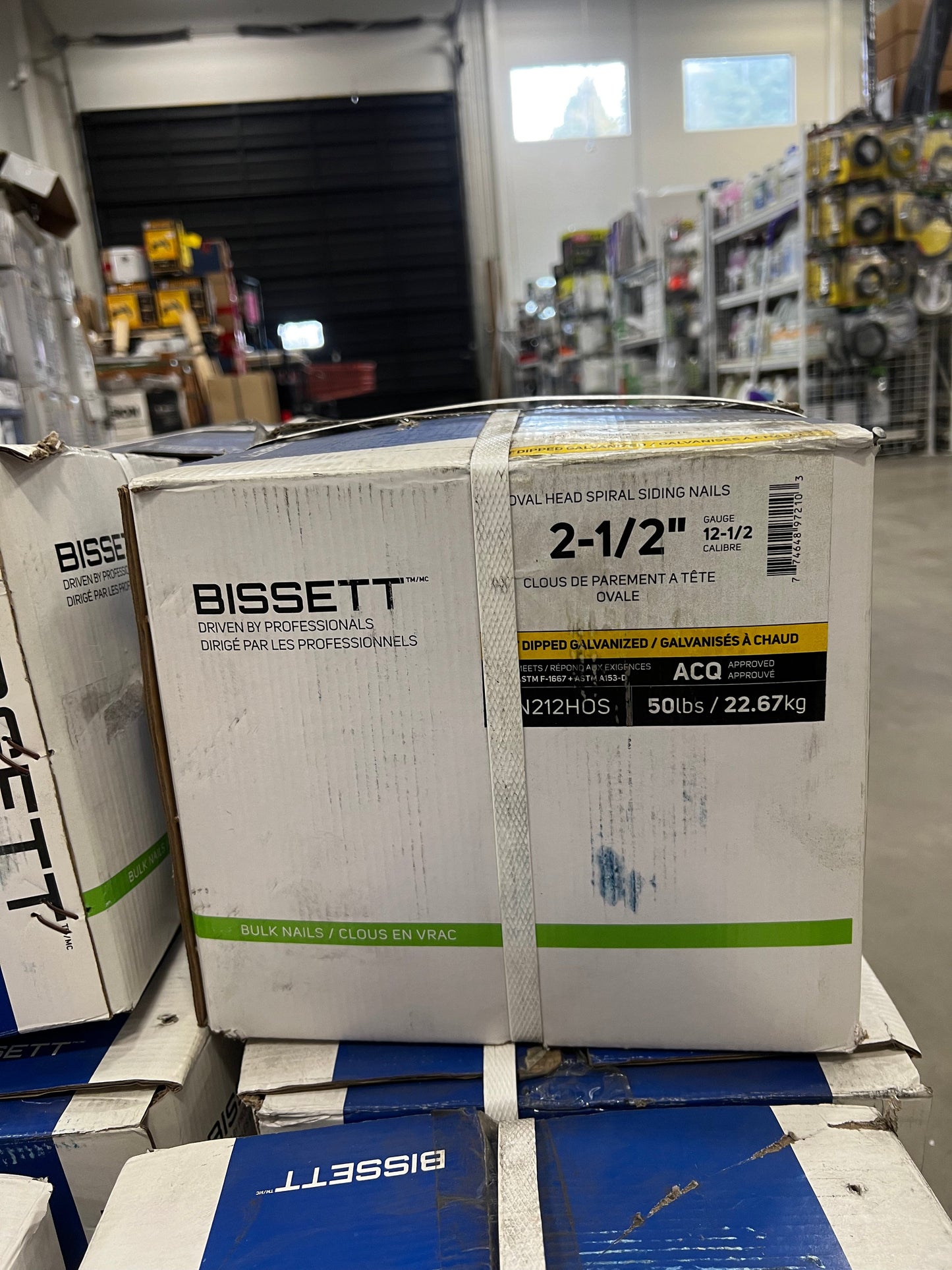 Spiral Shank Siding Nails