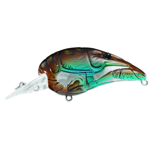 Crawfish Classic Crankbait,Brown/Blue,#6 - GhillieSuitShop