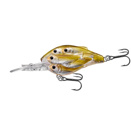 Yearling BB Crankbait,pearl/olive shad,#6 - GhillieSuitShop