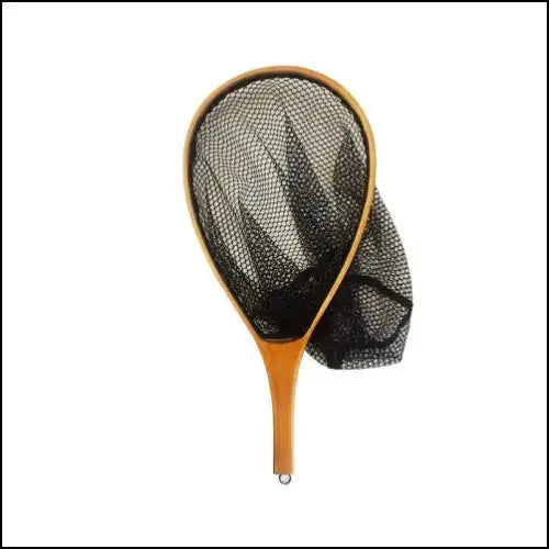 Wooden Fly Landing Fishing Net Aluminum Alloy