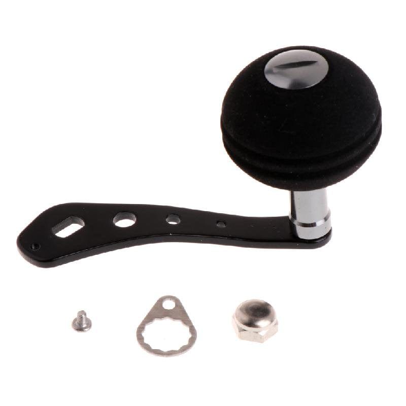 ZOYONE Fishing Handle Reel Single Knob Replacement Baitcasting Accessory Aluminum Alloy