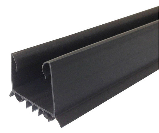 M-D Building 43337 Brown Slide On Door Seal, 36" L, Vinyl