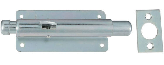 National Hardware® N151-027 Foot Bolt, 6", Zinc Plated