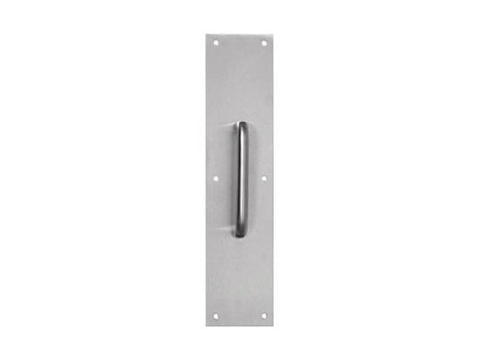 Tell DT100067 Satin Stainless Steel Pull Plate, #PP351532, 3-1/2'' x 15''