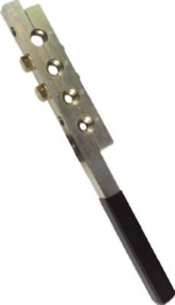 National Hardware® N283-903 Swag Tool #2, 1/16"-1/8", Yellow Chromate