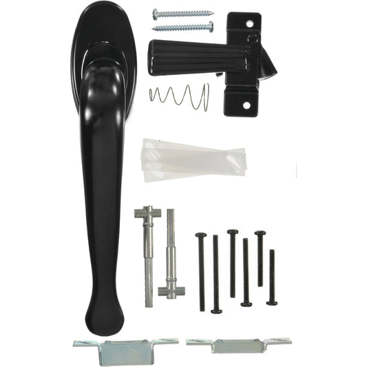 Wright Products™ VIL333BL Villa Pull Handle Latch, Black Finish