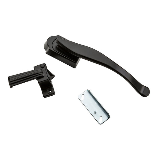 National Hardware® N100-034 Lift Lever Door Latch, Black