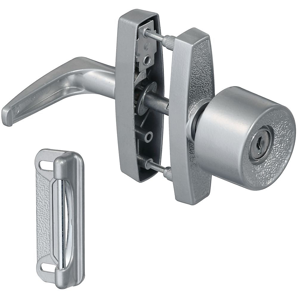National Hardware® N178-822 Universal Knob Latch w/ Strike Plate & Key, Silver