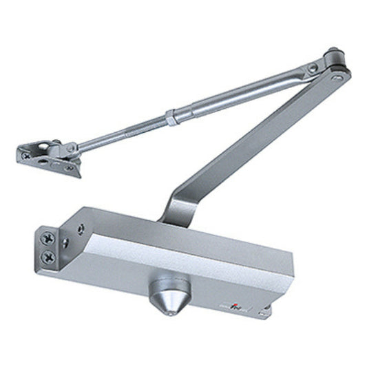 Tell DC100005 Commercial Grade 3 Standard Duty Door Closer, Aluminum Finish