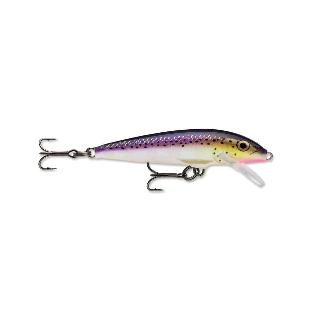 Rapala 0140-4439 Original Floating Lure, Purpledescent, 2-3/4"
