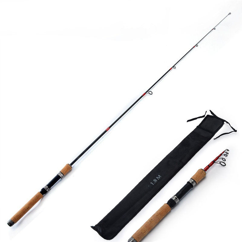 Rice bakelite super hard ice fishing rod - Blue Force Sports