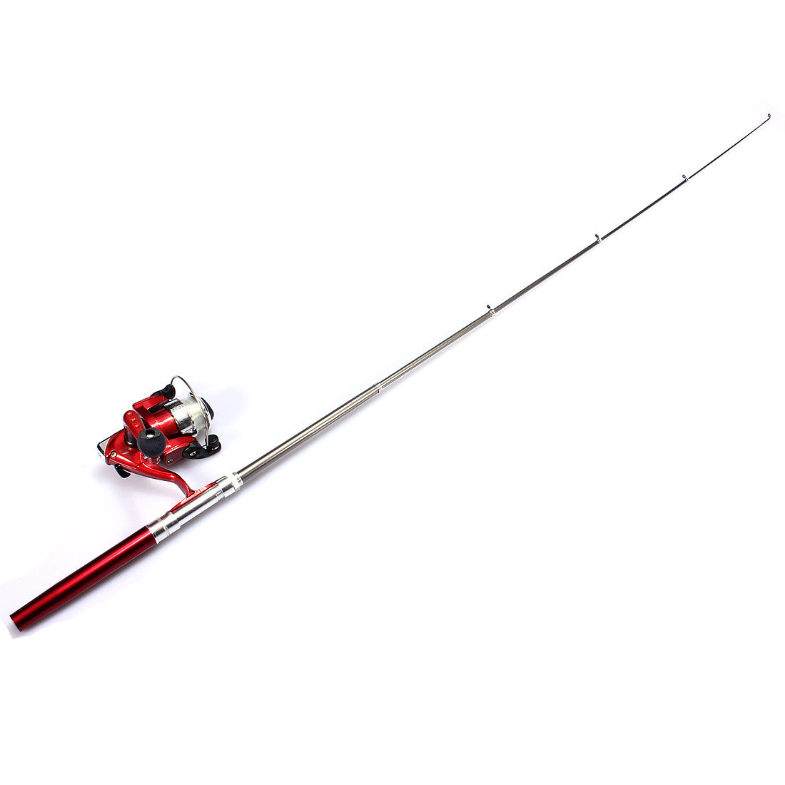 Mini Telescopic Portable Pocket Pen Fishing Rod Reel+Nylon Line set - GhillieSuitShop