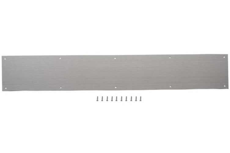 Prosource 32303TND-PS Kick Plate, 6" x 30", Satin Nickel