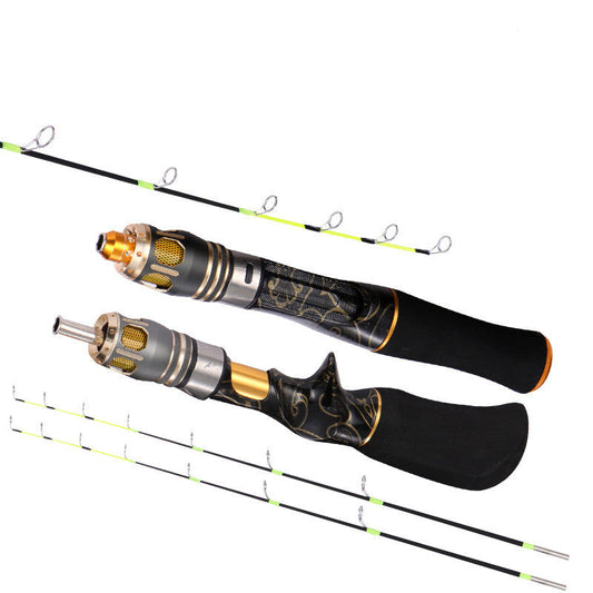 50cm70cm Flat Tip Ice Fishing Rod - Blue Force Sports