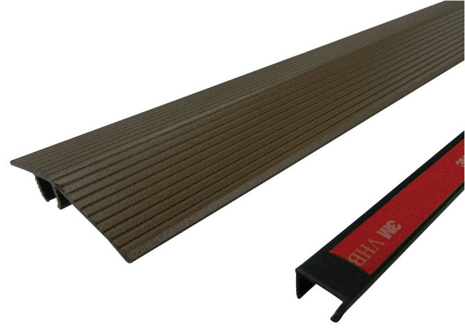 M-D Building 43319 Fluted Seam Cover, Brown, 0.542" H x 1.83" W x 36" D