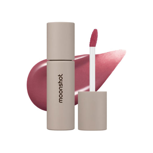Moonshot KOREA Conscious Fit Mellow Lip Tint&Foundation Lip Stain Gift Set k-beauty Mother's Day Gifts for Mom (05 Space Rose, 1)