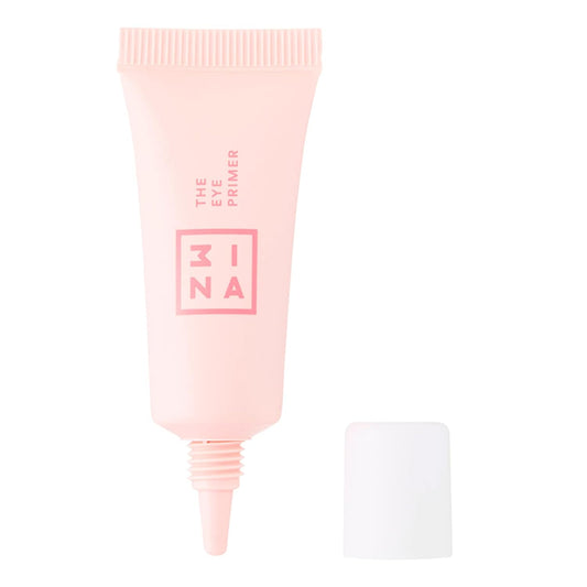 3ina 3INA Makeup - Vegan - Cruelty Free - The Eye Primer - Eye Shadow Foundation - Eye Shadow Foundation - Base for Long Lasting Makeup - Pink 9 ml