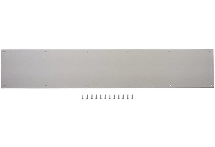 Prosource 32293TND-PS Kick Plate, Satin Nickel, 8" x 34"