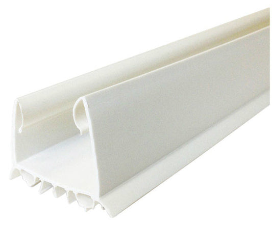 M-D Building 43336 White Slide On Door Seal, 36" L, Vinyl