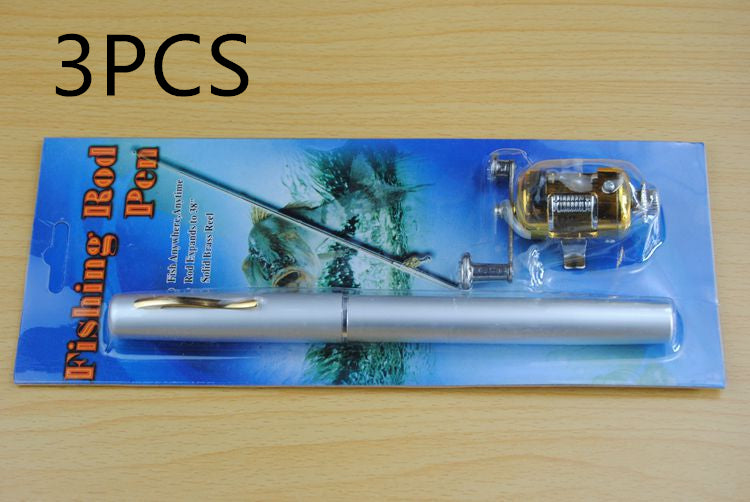 Telescopic drum pen rod fishing gear set - Blue Force Sports