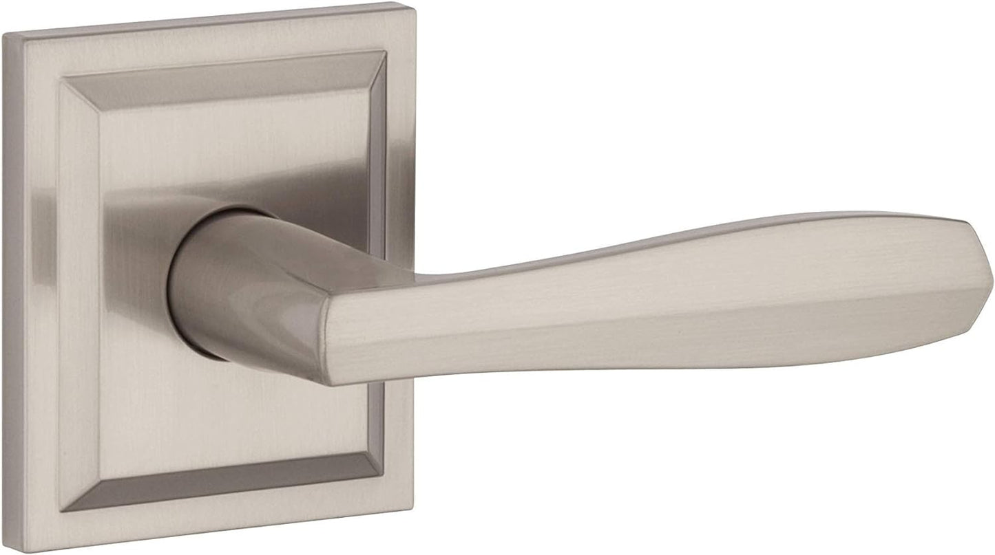 Baldwin Torrey, Interior Passage Door Reversible, in Satin Nickel - $25