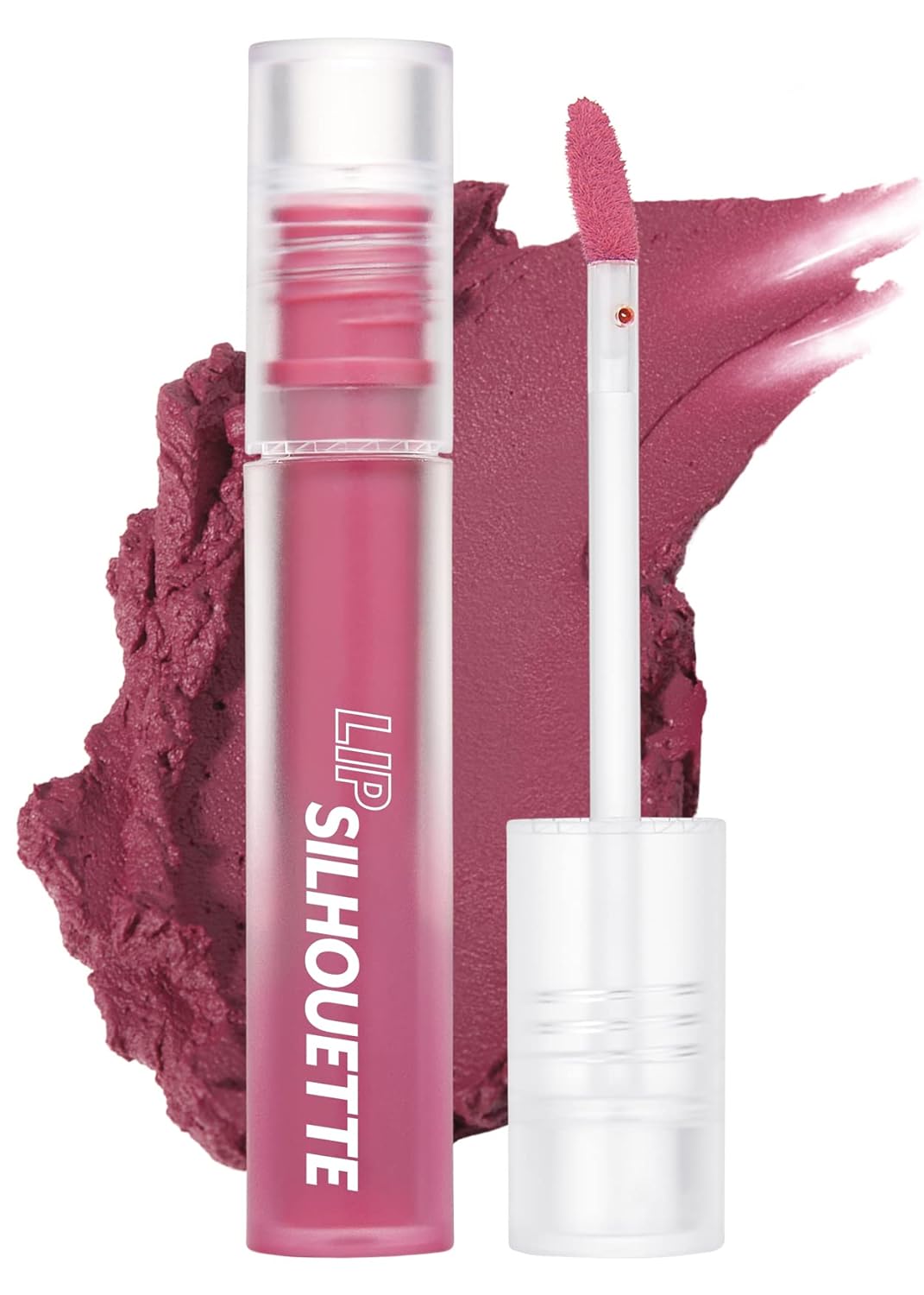 I'M MEME Lip Silhouette Matte Velvet Tint - 08 Granny Pink (Light Pink Shade) | Best Lip Stain, Vivid Color, Long Lasting, Moisturizing & Hydrating, Light-weight, Matte Finish, Makeup, 4mL