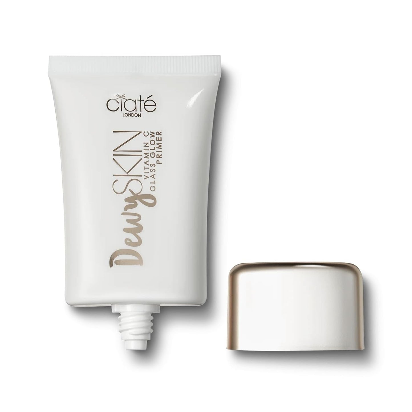 Ciaté London Dewy Skin Vitamin C Glass Glow Primer Brightening Vitamin C, Moisturizing Dragon Fruit & Yuzu, Vitamin E