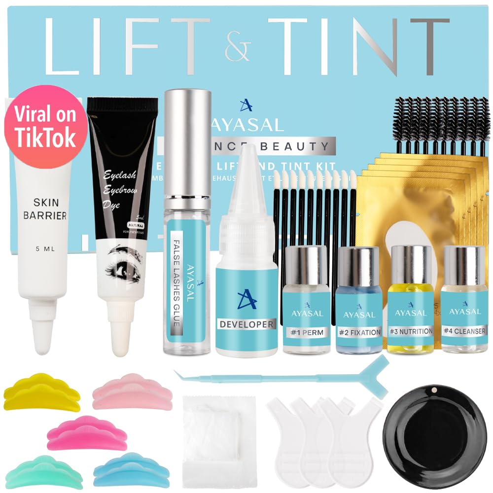 Lash Lift Kit: Eyelash Lift Kit - With Detailed Instruction Eyelash Perm Kit - Easy for Beginner and Professional Lash Perm Kit - Achieve Salon-Quality Lashes Lift with Safe and Effective Resul