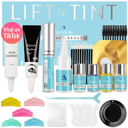 Lash Lift Kit: Eyelash Lift Kit - With Detailed Instruction Eyelash Perm Kit - Easy for Beginner and Professional Lash Perm Kit - Achieve Salon-Quality Lashes Lift with Safe and Effective Resul
