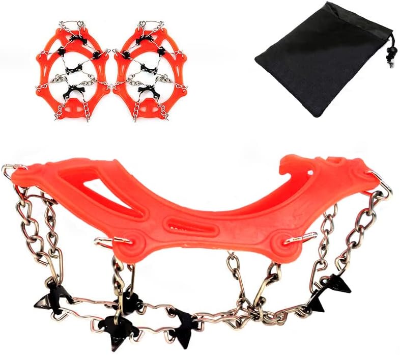 Crampons for Kids Ice Cleats for Children US Size 8-1, US Size 1-5