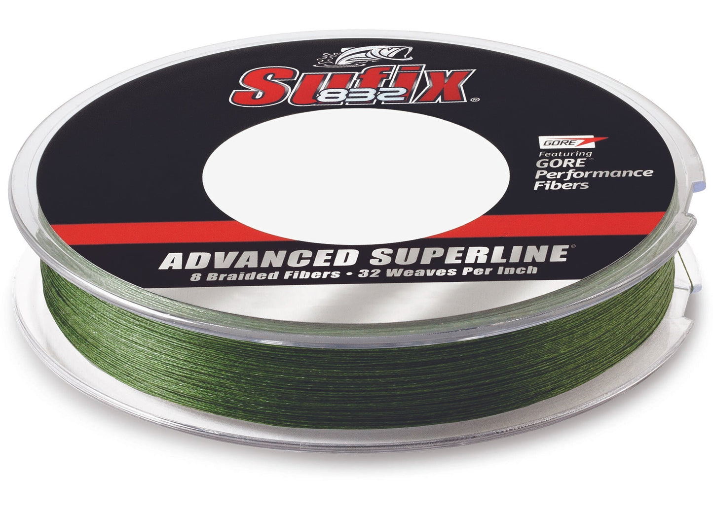 Sufix 832 Advanced Superline Braided Fishing Line Fishing Line Rapala Lo-Vis Green 150yd 20lb