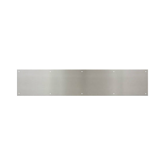 National Hardware N270-316 Kickplate, Satin Nickel, 8"X34"