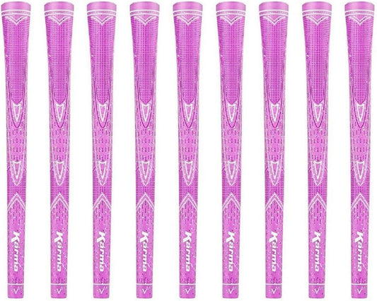 Karma Sparkle Golf Grips & Grip Kits for Women, Light Blue, Purple, and Pink Golf Club Grips That Glitter
