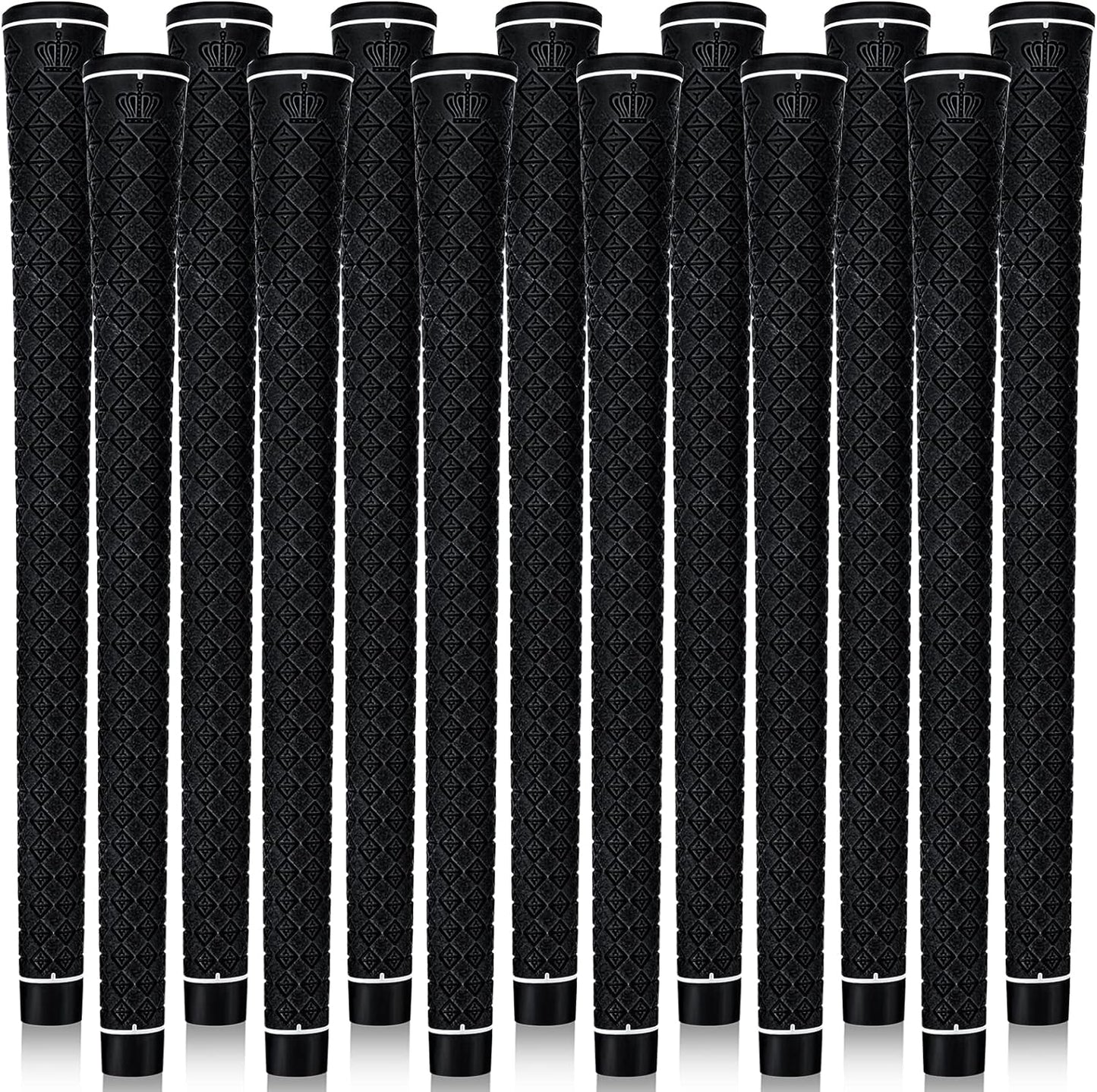 KINGRASPgolf Club Grips (13 Piece) Set Golf Club Grips | Multi-Compound Rubber Golf Grip Undersize/Standard/Midsize 10 Colors Optional.