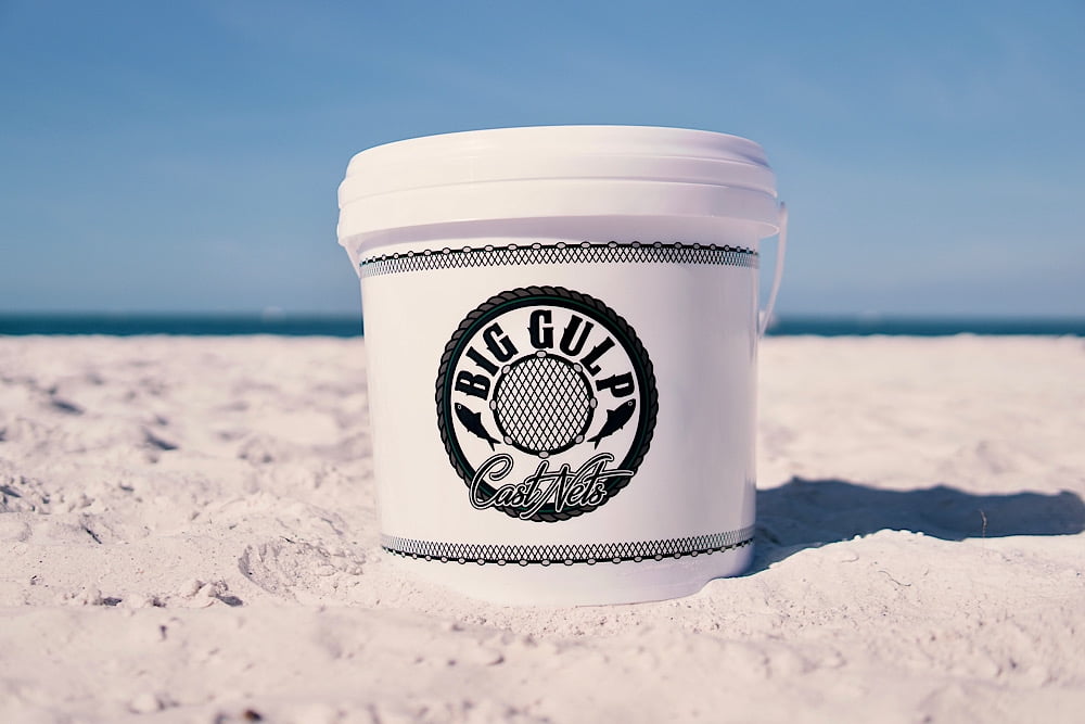 BIG GULP 10-FT 1/4' Cast Net (v2) Bait Fishing